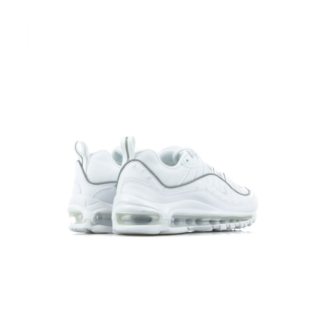 SCARPA BASSA W AIR MAX 98 WHITE/WHITE/WHITE