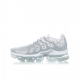 SCARPA BASSA AIR VAPORMAX PLUS WHITE/METALLIC SILVER/WOLF GREY