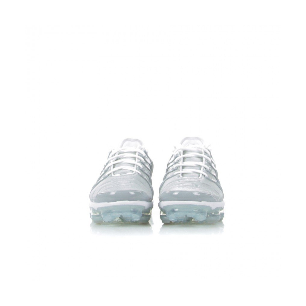 SCARPA BASSA AIR VAPORMAX PLUS WHITE/METALLIC SILVER/WOLF GREY