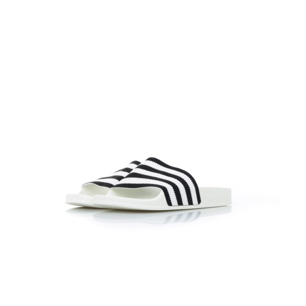 CIABATTE ADILETTE CORE BLACK/WHITE/OFF WHITE