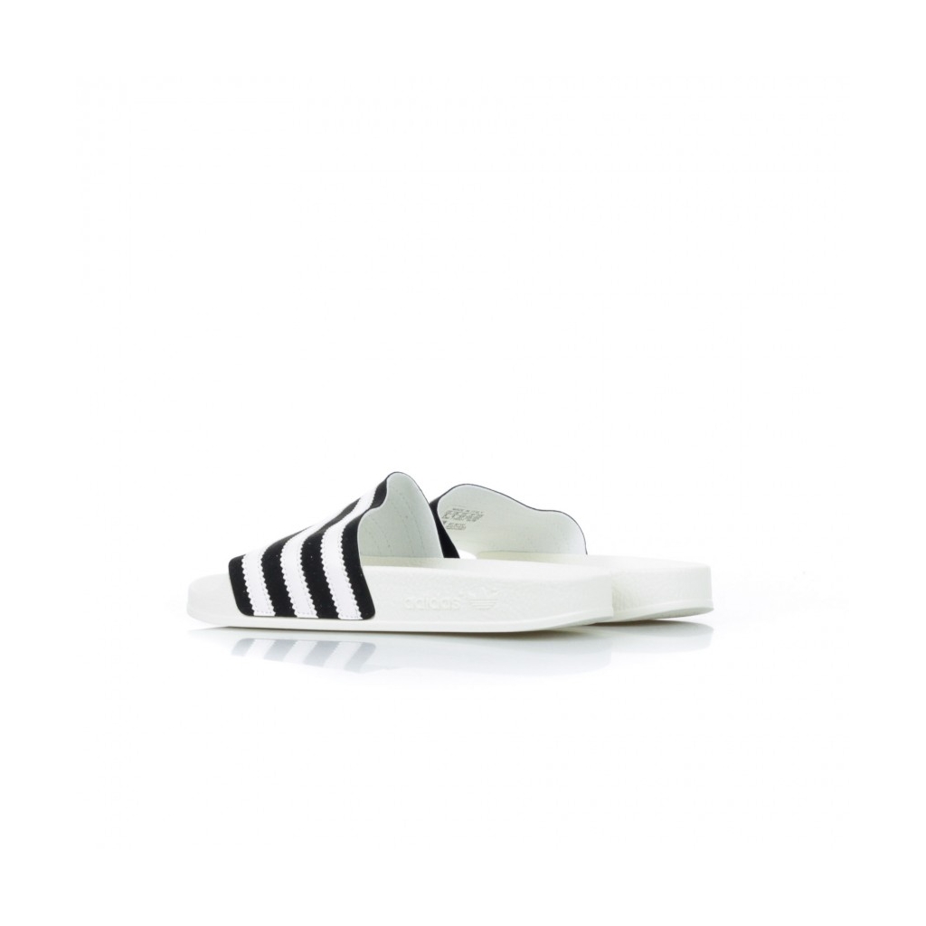 CIABATTE ADILETTE CORE BLACK/WHITE/OFF WHITE