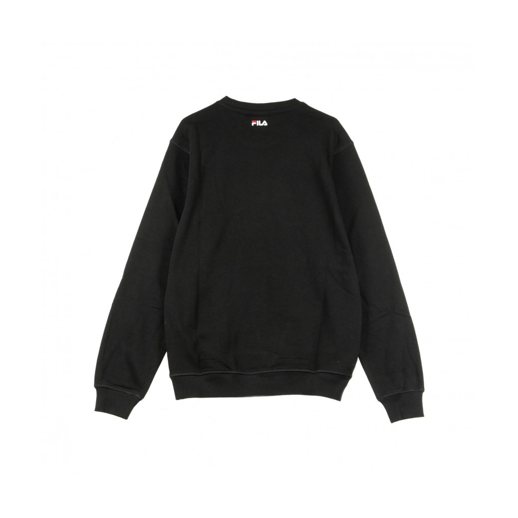 PURE CREW NECK SWEATSHIRT SWEAT BLACK