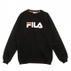 PURE CREW NECK SWEATSHIRT SWEAT BLACK