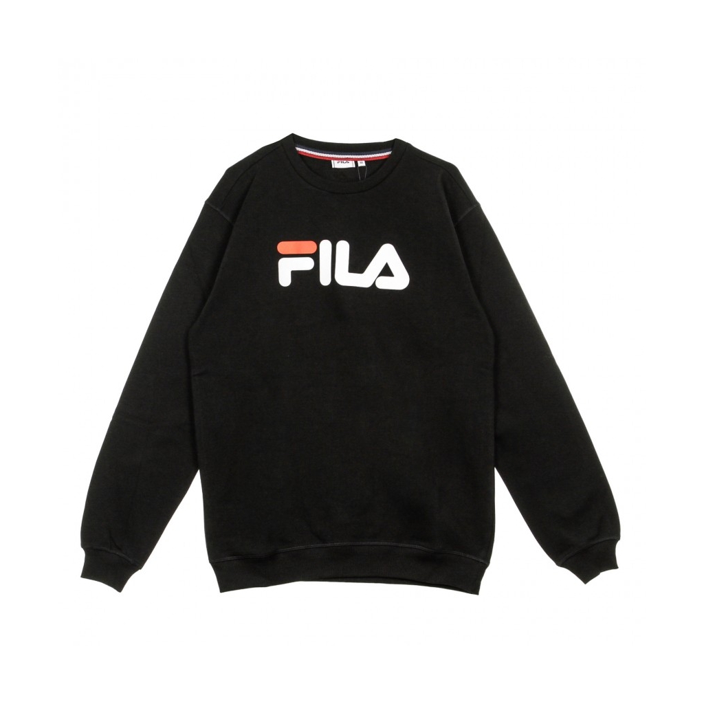 PURE CREW NECK SWEATSHIRT SWEAT BLACK