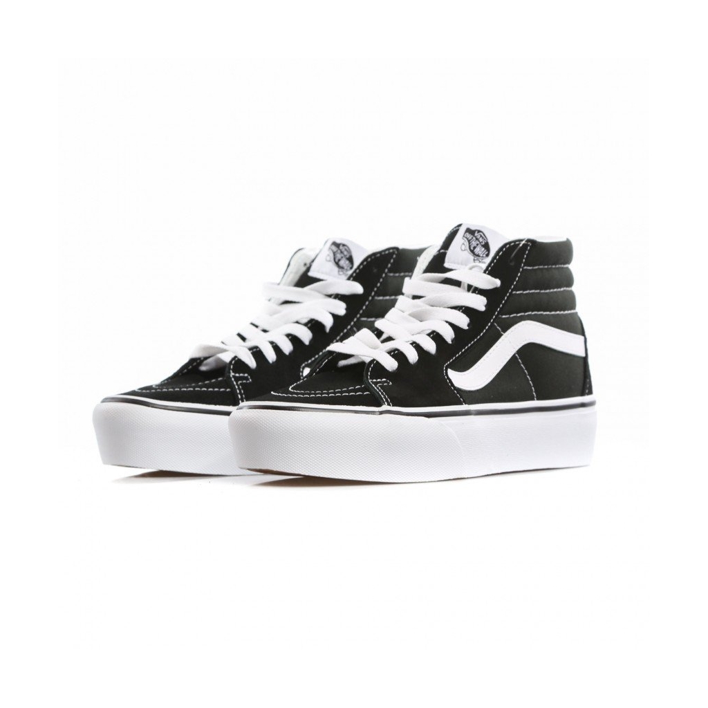 SK8-HI HIGH SHOE PLATFORM 2 BLACK / TRUE WHITE