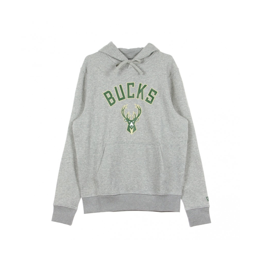 SWEATSHIRT TEAM LOGO PO HOODY MILBUC LIGHT GRAY HEATHER