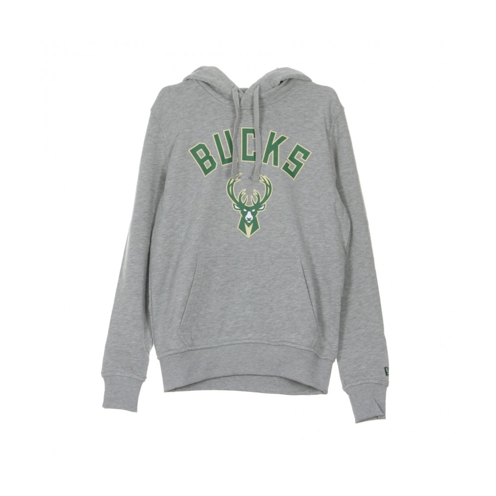 SWEATSHIRT TEAM LOGO PO HOODY MILBUC LIGHT GRAY HEATHER
