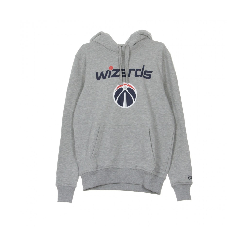 SWEATSHIRT TEAM LOGO PO HOODY WASWIZ LIGHT GRAY HEATHER