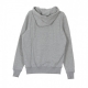 SWEATSHIRT TEAM LOGO PO HOODY WASWIZ LIGHT GRAY HEATHER