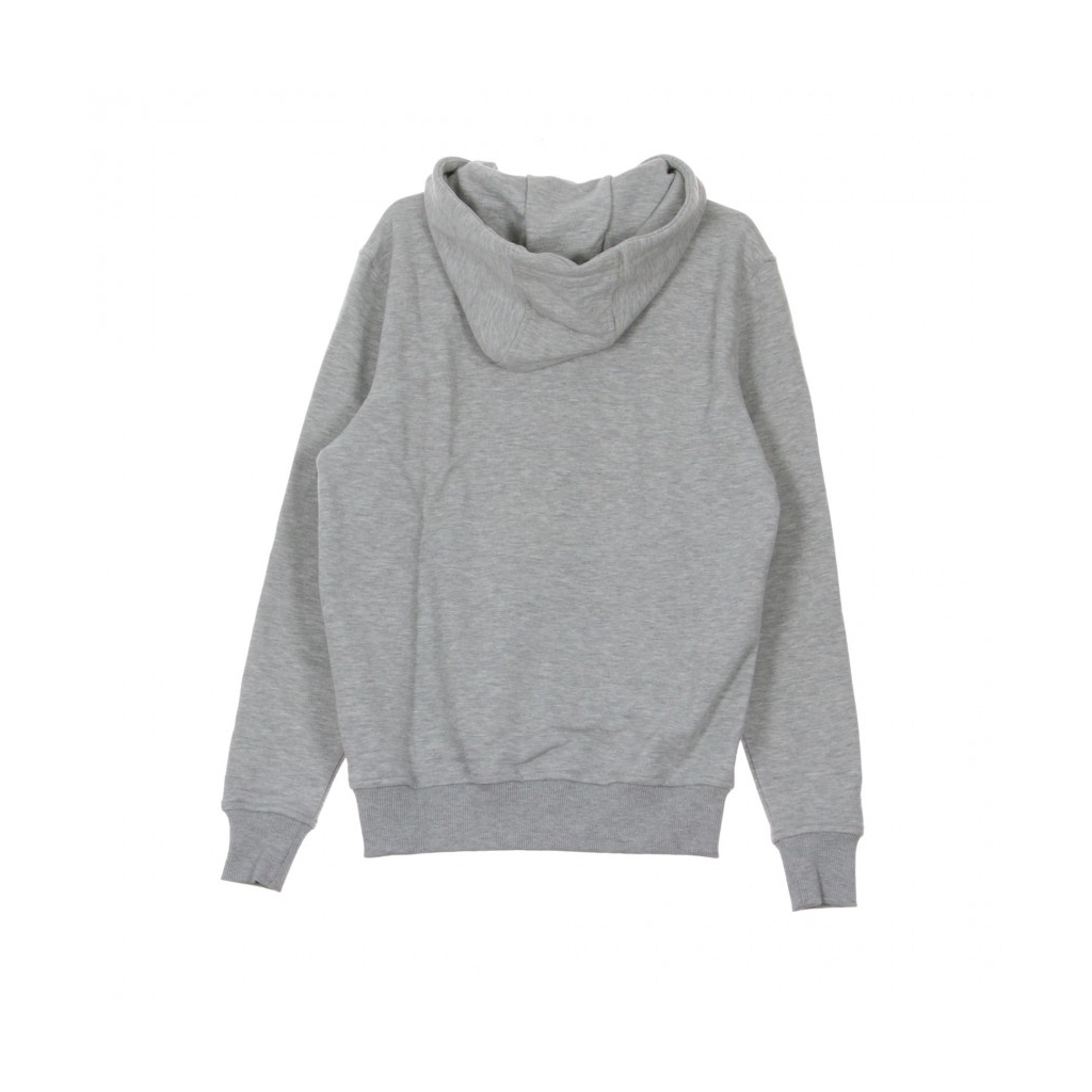 FELPA CAPPUCCIO TEAM LOGO PO HOODY WASWIZ LIGHT GREY HEATHER