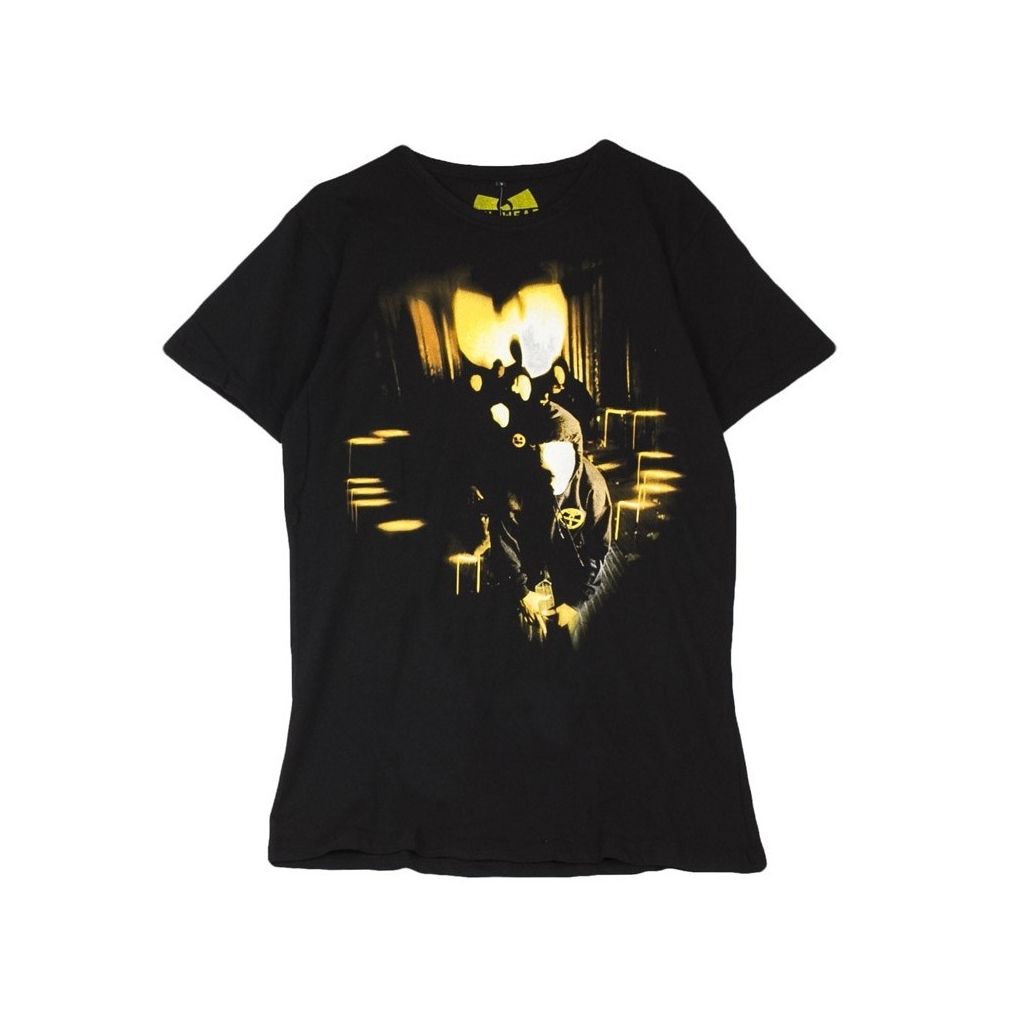 MAGLIETTA MASKS TEE BLACK