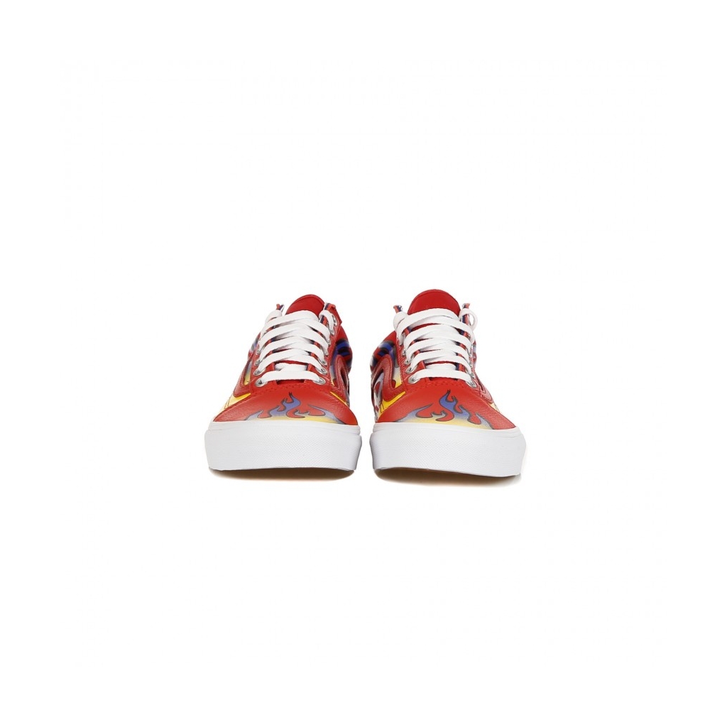 SCARPA BASSA OLD SKOOL RED/TRUE BLUE