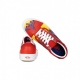 SCARPA BASSA OLD SKOOL RED/TRUE BLUE