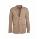 Blazer in jersey beige