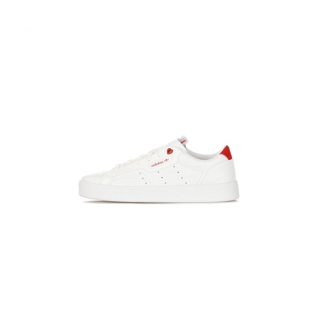 SCARPA BASSA SLEEK W CLOUD WHITE SCARLET CORE BLACK