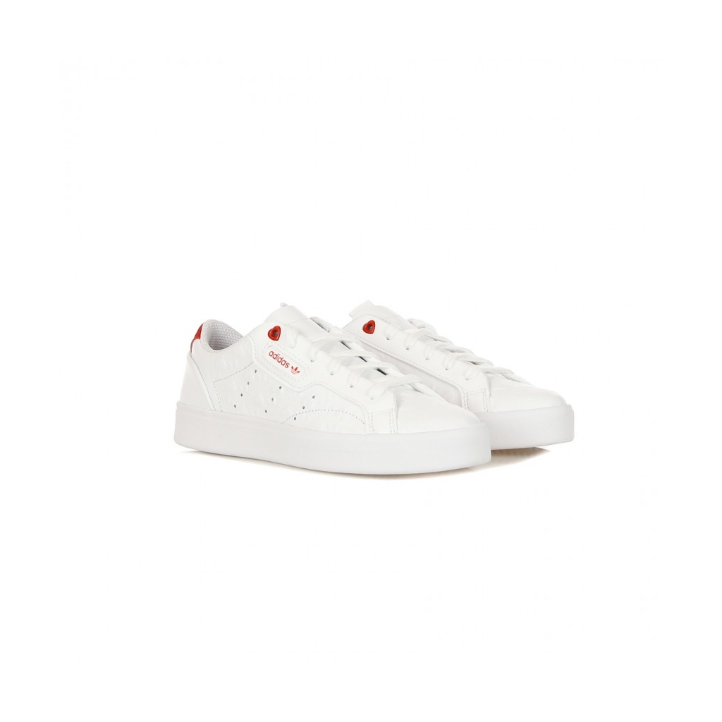 SCARPA BASSA SLEEK W CLOUD WHITE/SCARLET/CORE BLACK