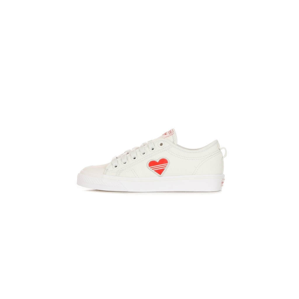 SCARPA BASSA NIZZA TREFOIL W CRYSTAL WHITE/RED/CLOUD WHITE