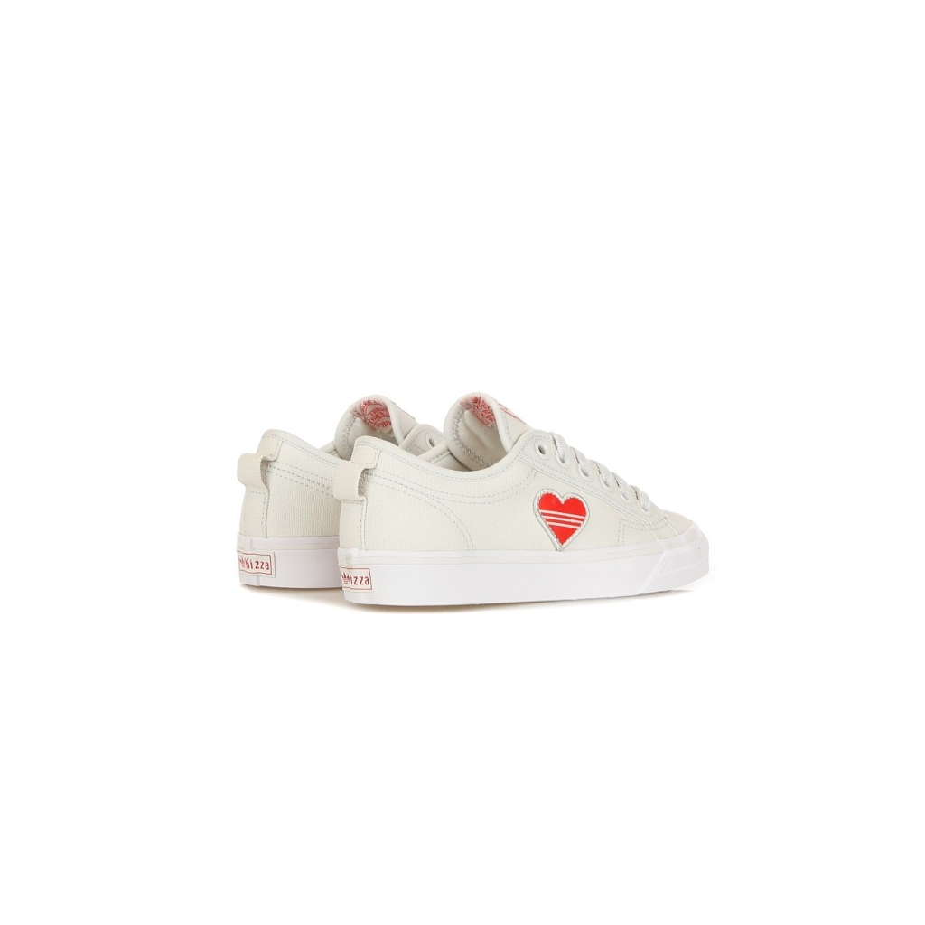 SCARPA BASSA NIZZA TREFOIL W CRYSTAL WHITE/RED/CLOUD WHITE
