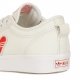 SCARPA BASSA NIZZA TREFOIL W CRYSTAL WHITE/RED/CLOUD WHITE