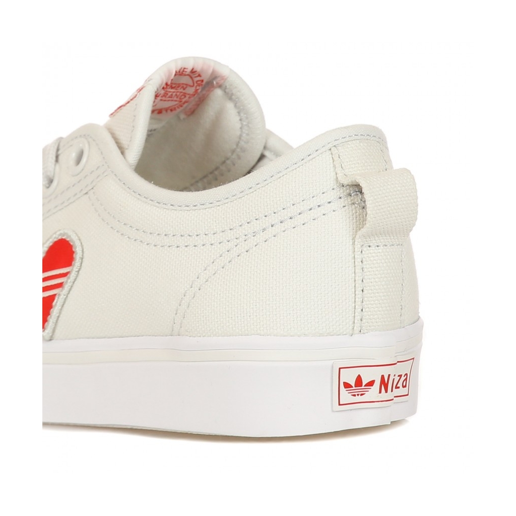 SCARPA BASSA NIZZA TREFOIL W CRYSTAL WHITE/RED/CLOUD WHITE