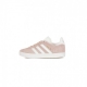 SCARPA BASSA GAZELLE C ICEY PINK/CLOUD WHITE/GOLD METALLIC