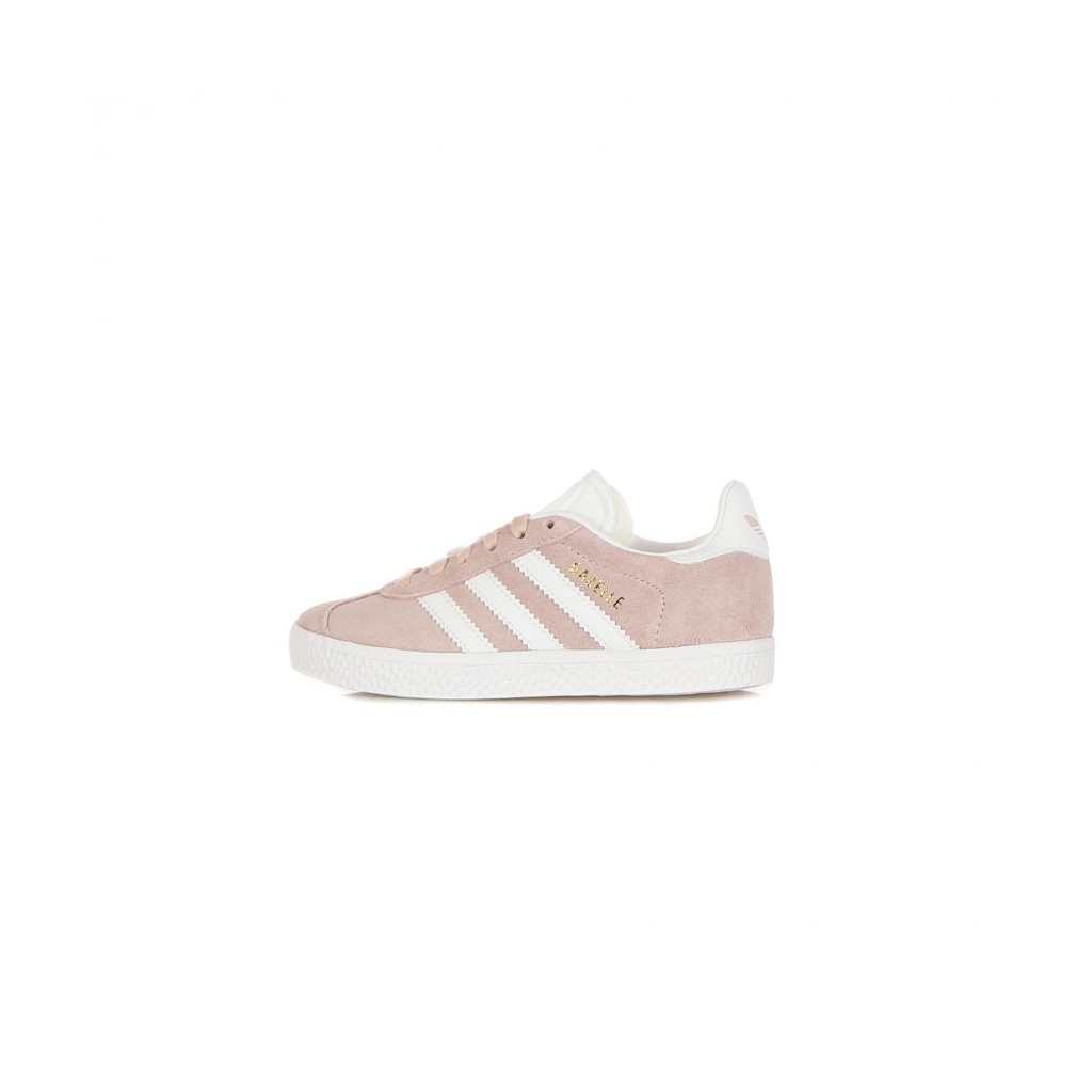 SCARPA BASSA GAZELLE C ICEY PINK/CLOUD WHITE/GOLD METALLIC