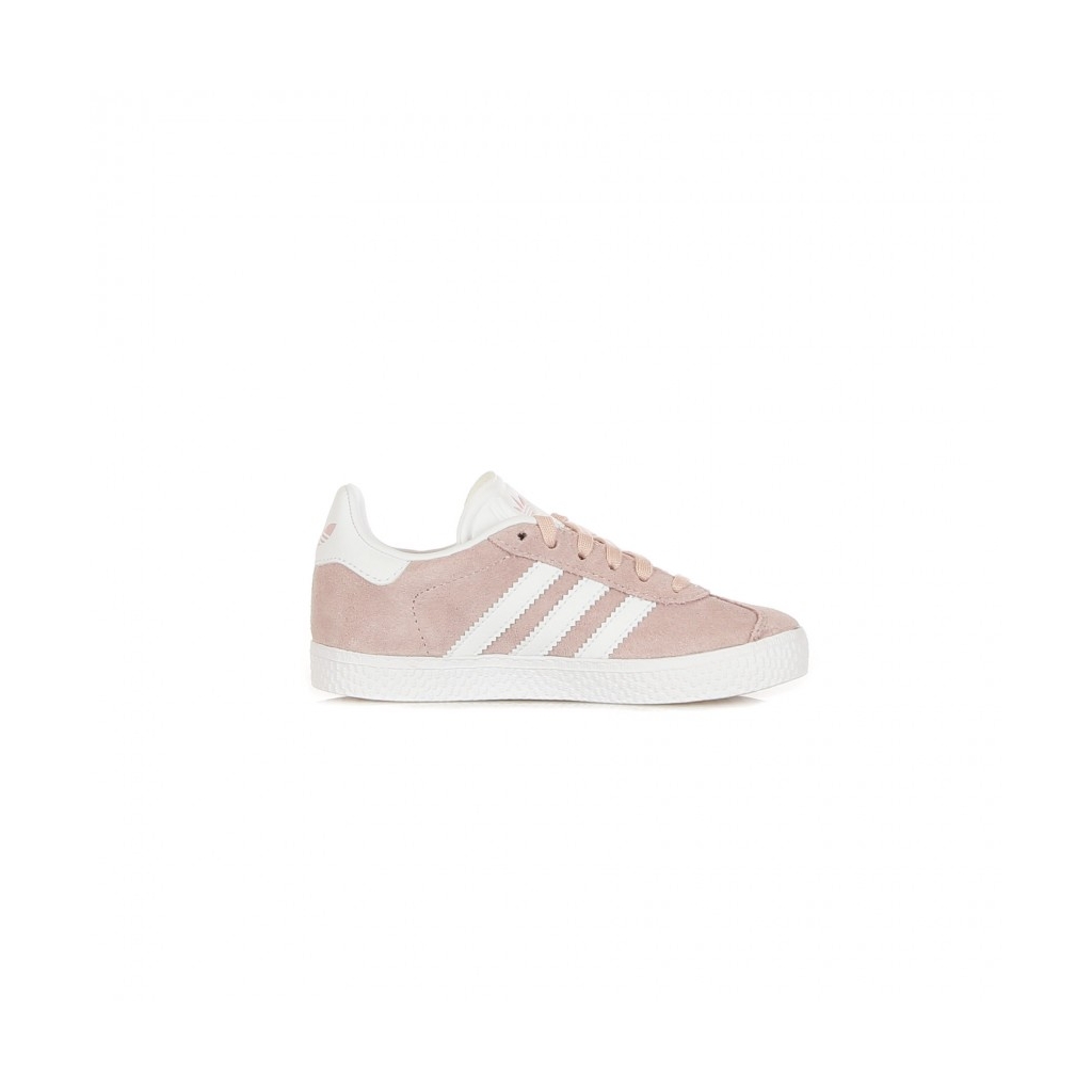 SCARPA BASSA GAZELLE C ICEY PINK/CLOUD WHITE/GOLD METALLIC