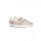 SCARPA BASSA GAZELLE C ICEY PINK/CLOUD WHITE/GOLD METALLIC