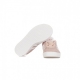 SCARPA BASSA GAZELLE C ICEY PINK/CLOUD WHITE/GOLD METALLIC