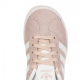 SCARPA BASSA GAZELLE C ICEY PINK/CLOUD WHITE/GOLD METALLIC