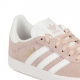 SCARPA BASSA GAZELLE C ICEY PINK/CLOUD WHITE/GOLD METALLIC