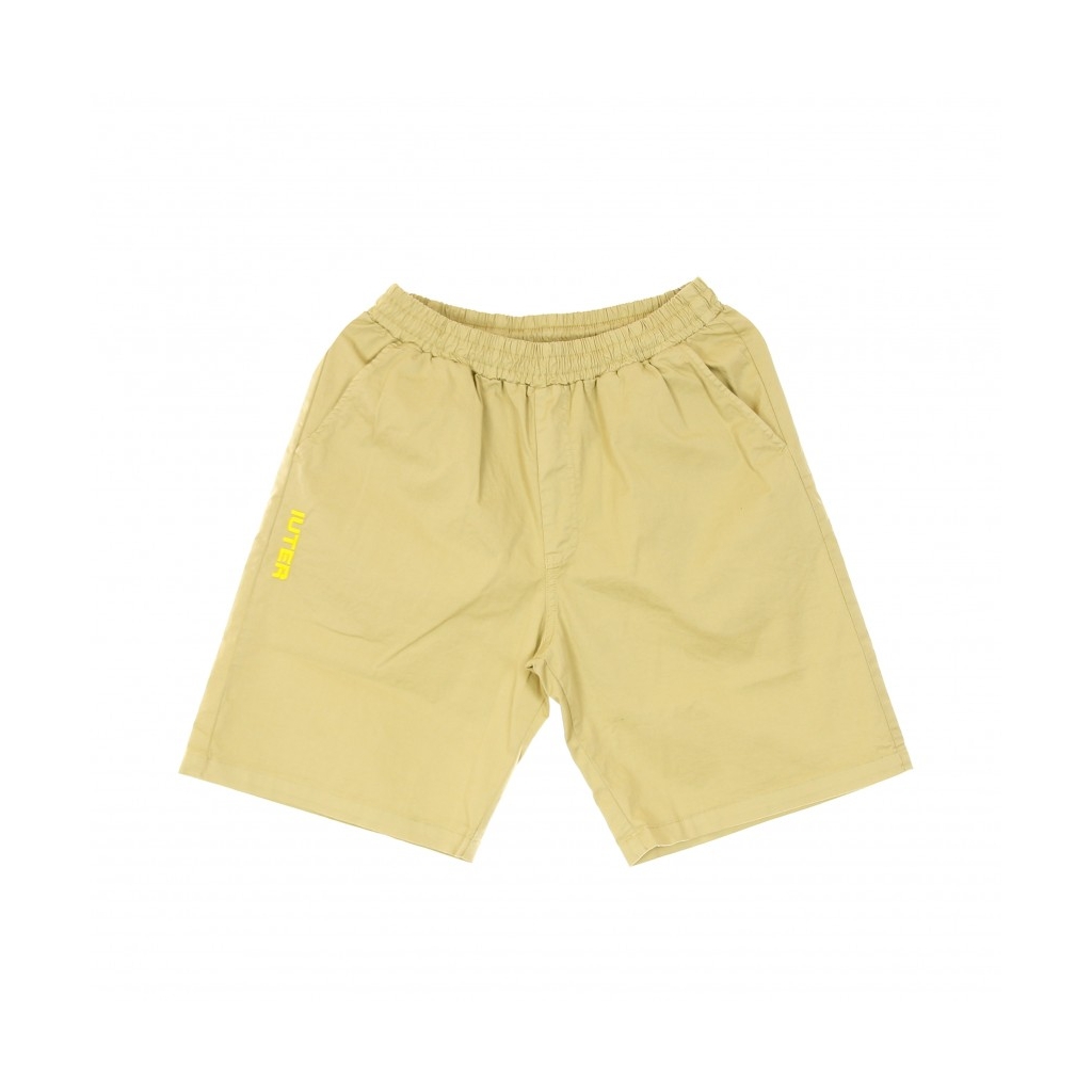 PANTALONE CORTO JOGGER SHORT BEIGE