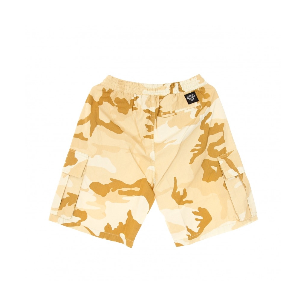 PANTALONE CORTO CARGO CAMO SHORT BEIGE