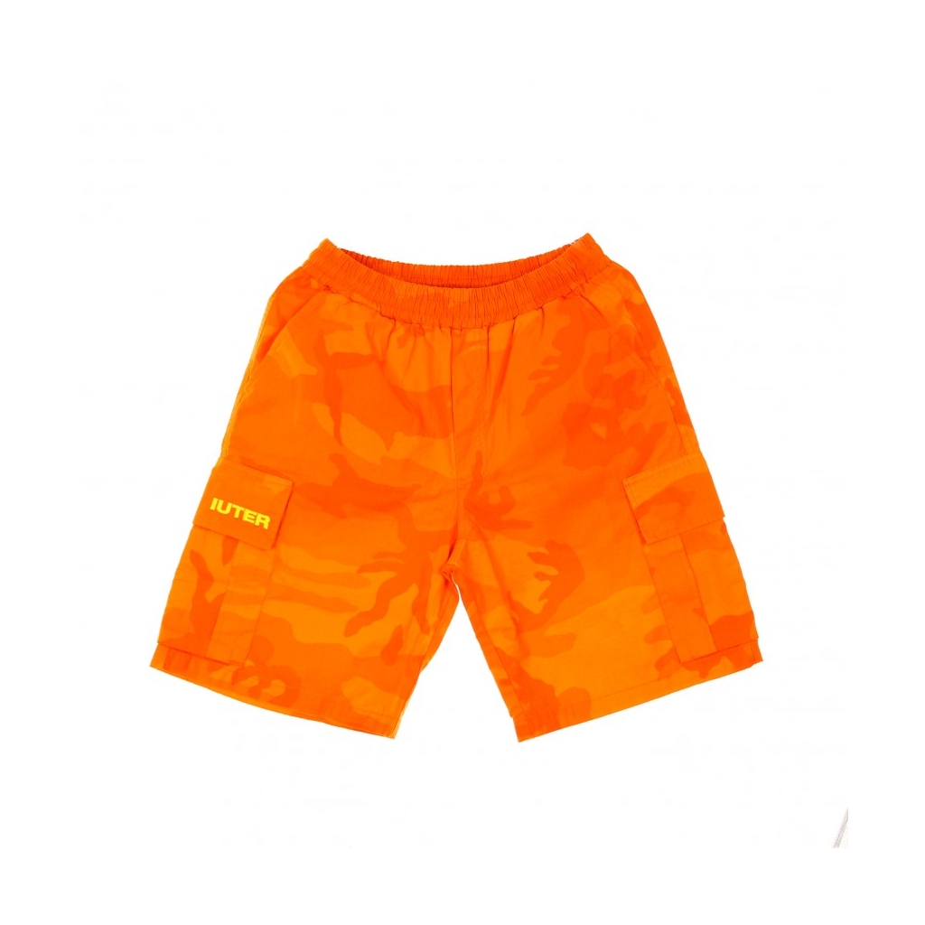 PANTALONE CORTO CARGO CAMO SHORT ORANGE