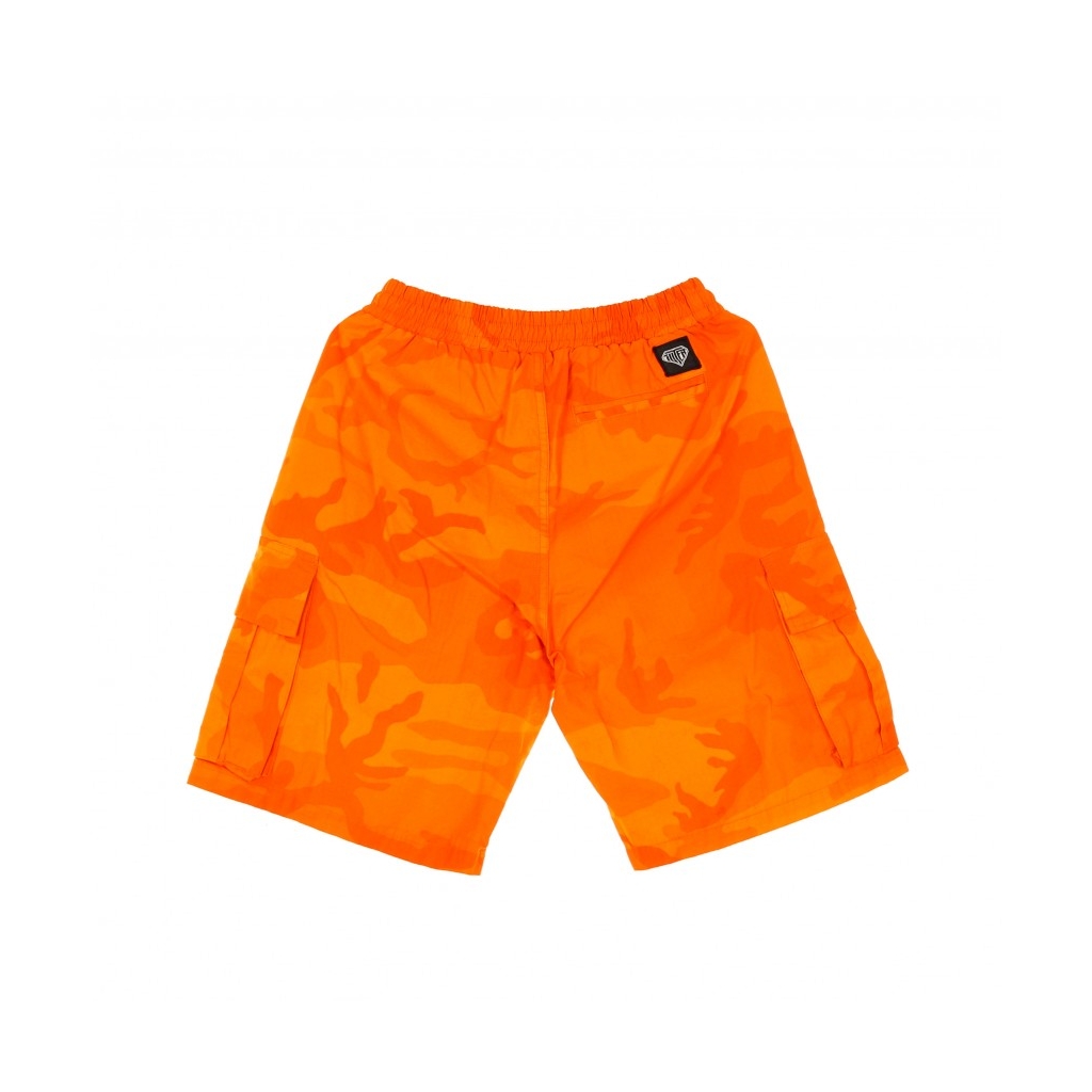 PANTALONE CORTO CARGO CAMO SHORT ORANGE