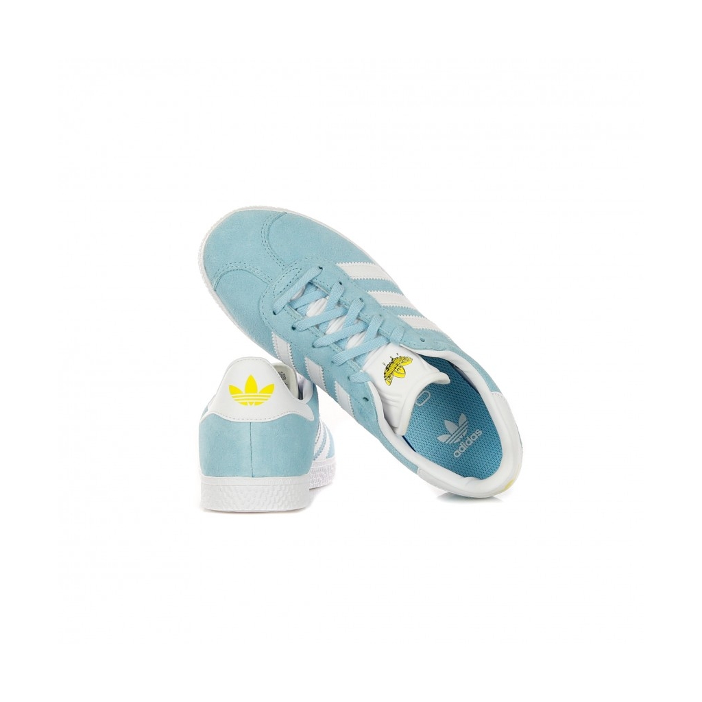SCARPA BASSA GAZELLE J HAZY SKY/CLOUD WHITE/YELLOW