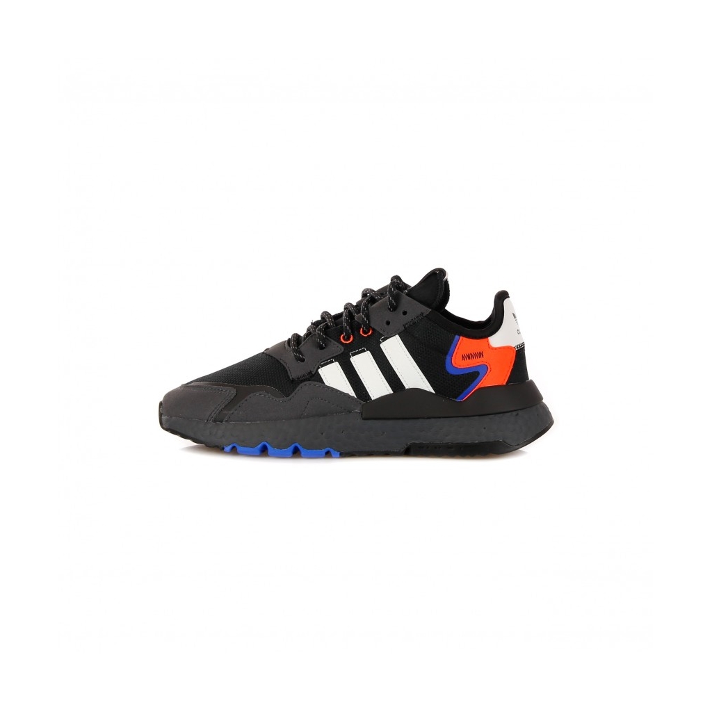 SCARPA BASSA NITE JOGGER CLOUD WHITE/GREY SIX/ACID MINT