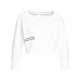 Cropped sweater bianco