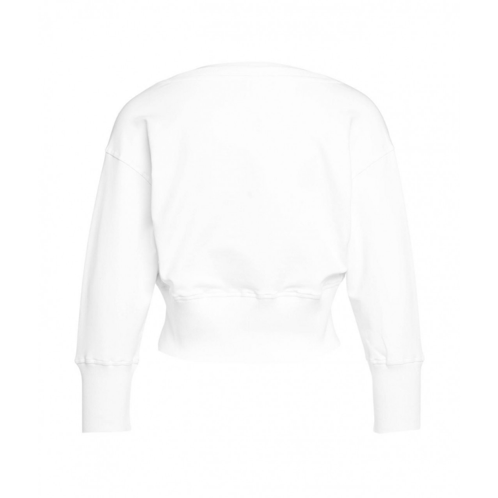 Cropped sweater bianco