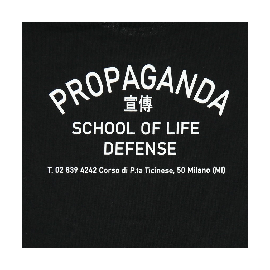 MAGLIETTA TAO TEE BLACK
