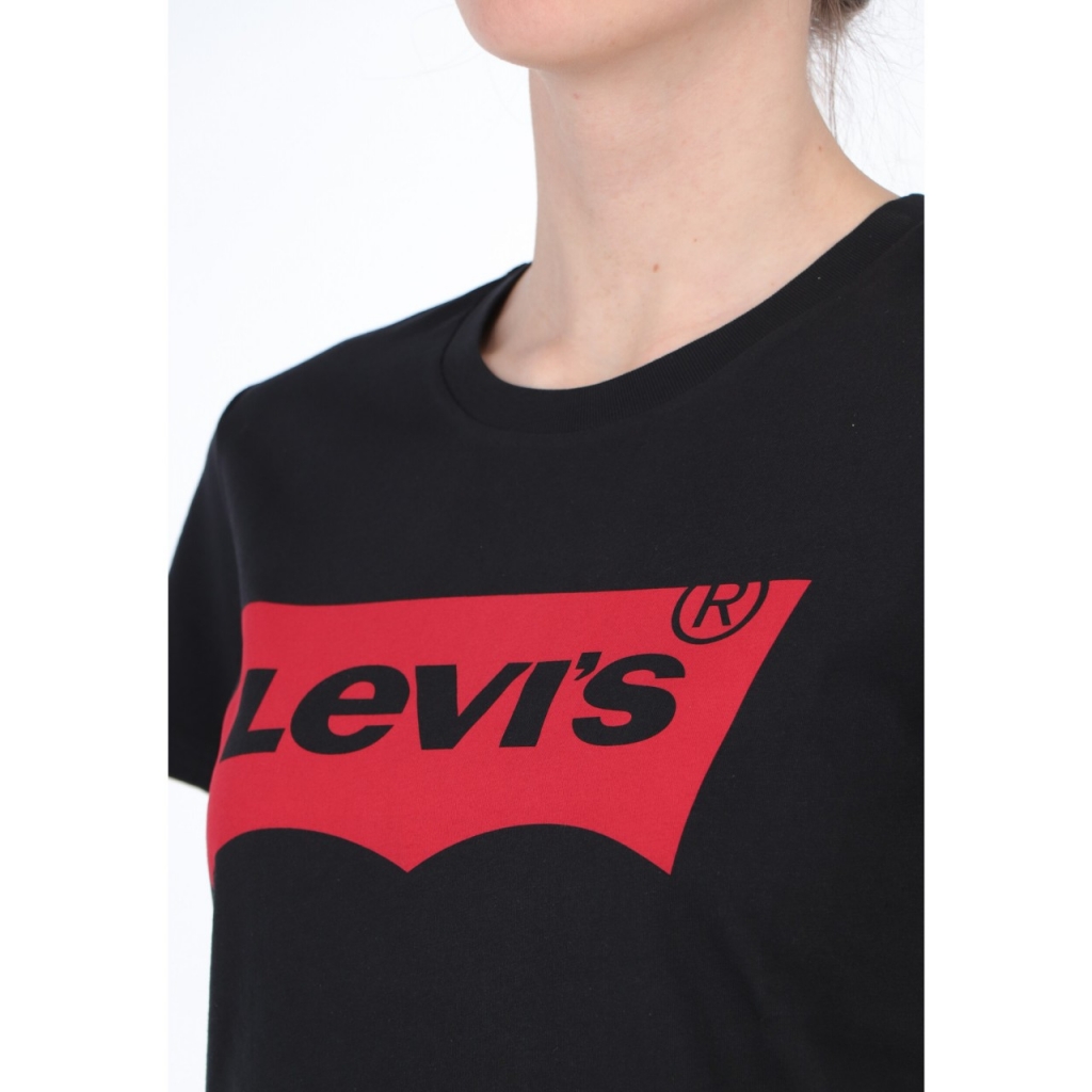 T-shirt Levis Donna Batwin Classico 0201 BLACK