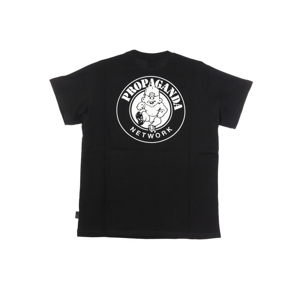 MAGLIETTA BB RECORDS TEE BLACK