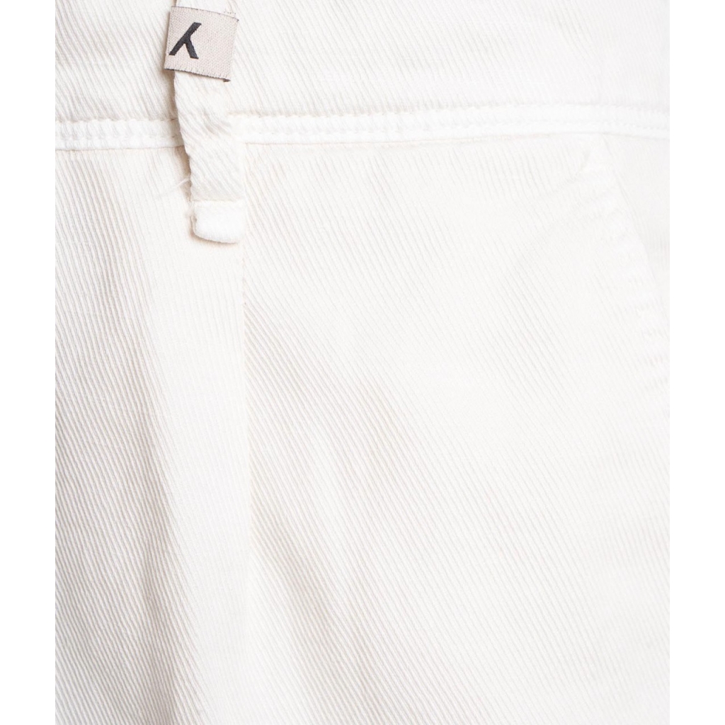 Shorts in misto cotone crema