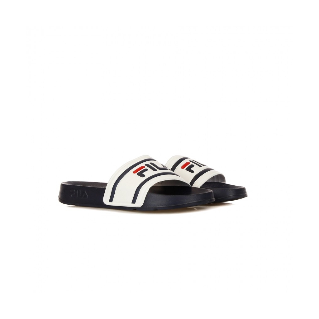 CIABATTE MORRO BAY SLIPPER 20 WHITE/FILA NAVY