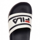 CIABATTE MORRO BAY SLIPPER 20 WHITE/FILA NAVY