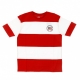 MAGLIETTA NE OVERSIZED STRIPE TEE NEW ERA WHITE/SCARLET