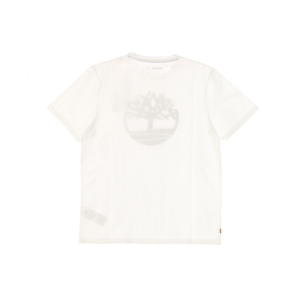 MAGLIETTA K-R BRAND TREE TEE WHITE