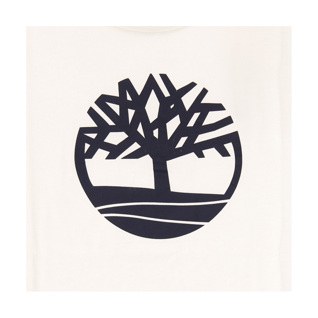 MAGLIETTA K-R BRAND TREE TEE WHITE