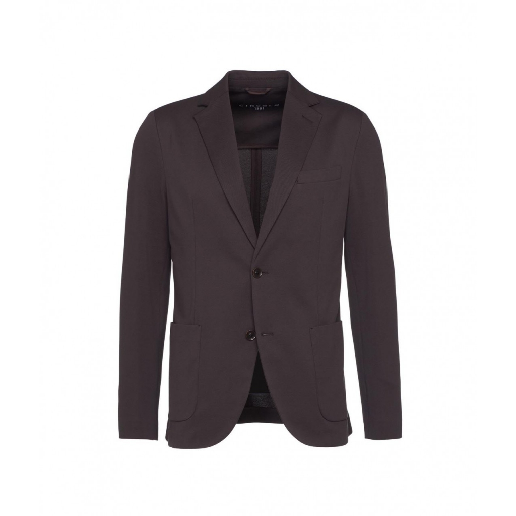 Blazer Piquet marrone