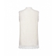 Gilet in boucl Crudo crema